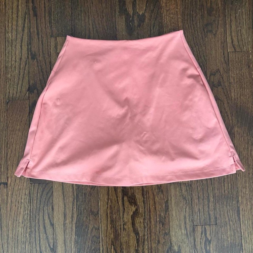 Girlfriend Collective Athleisure Workout Skirt Skort Pink Small